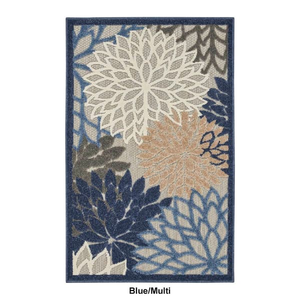 Nourison Aloha Tropical Indoor/Outdoor Area Rug