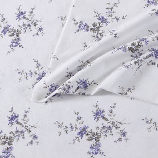 Laura Ashley Jessika Cotton Flannel Sheet Set