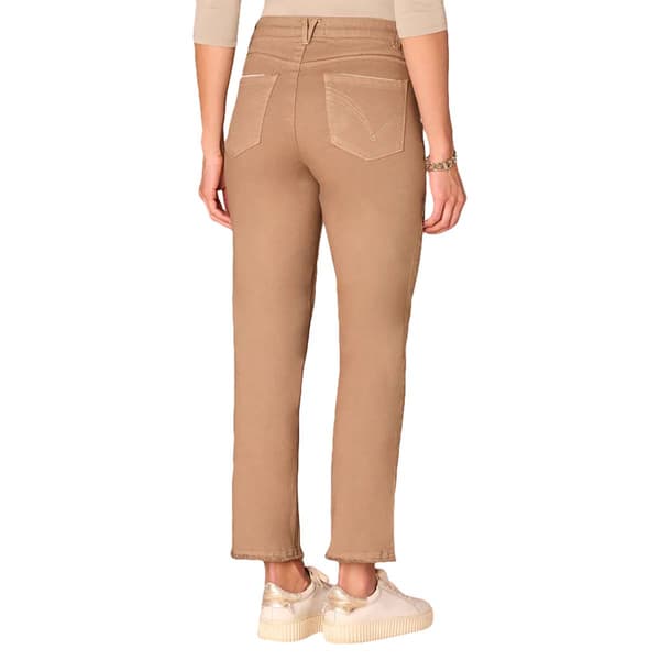 Womens Democracy “Ab”solution® Slim Straight Cascading "D" Jeans