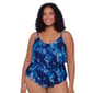 Plus Size Swimshaper Rip Tide Ronnie Tankini - image 1