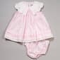 Baby Girl (12-24M) Rare Editions Scallop Floral Embellished Dress - image 1