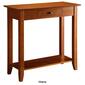 Convenience Concepts American Heritage Hall Table with Shelf - image 5