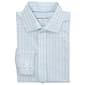 Mens Christian Aujard Slim Stretch Plaid Dress Shirt - Green/Blue - image 1