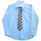 Boys (4-7) Bill Blass Dress Shirt w/ Tie - Della Robbia Blue - image 1