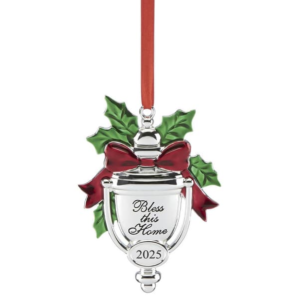 Lenox&#40;R&#41; 2025 Bless This Home Metal Ornament - image 