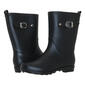 Womens Capelli New York Mid-Calf Matte Solid Jelly Rain Boots - image 1
