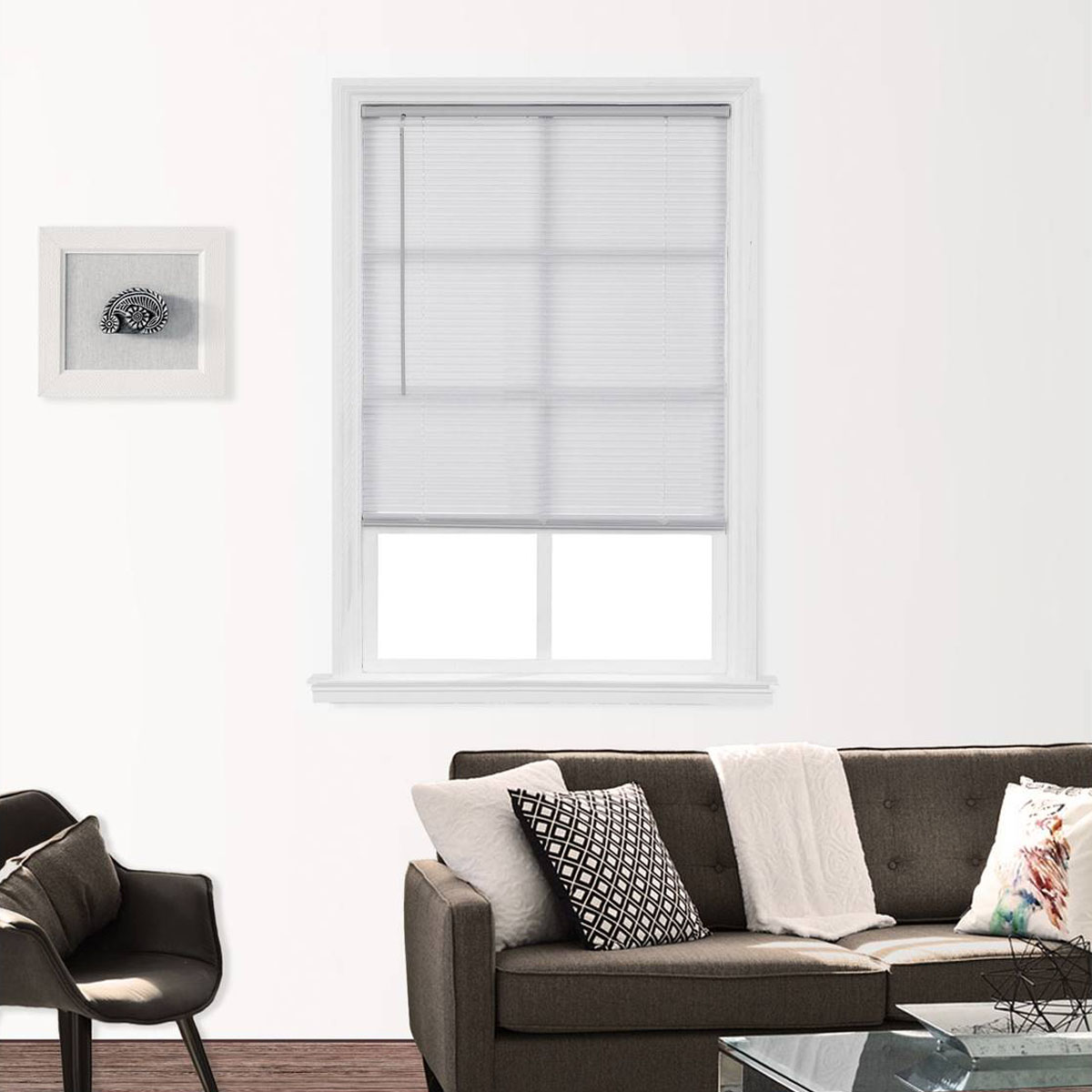 Open Video Modal for 1in. Light Filtering Cordless Mini Blind