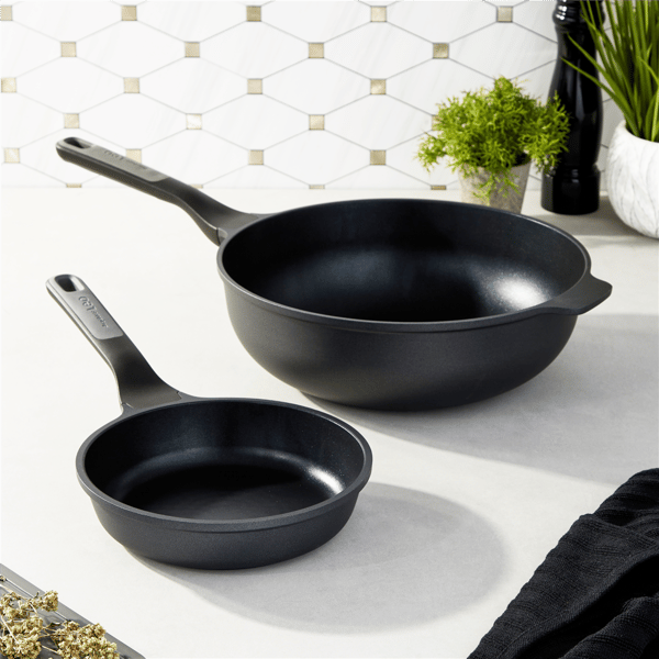 BergHOFF Leo Stone+ 2pc. Nonstick Ceramic Stir Fry Set