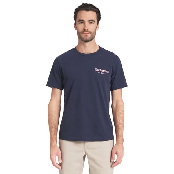 Young Mens Quicksilver Rejuvinate Graphic Tee - image 