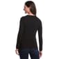 Womens Rafaella® Chain Neck Solid Blouse - image 3