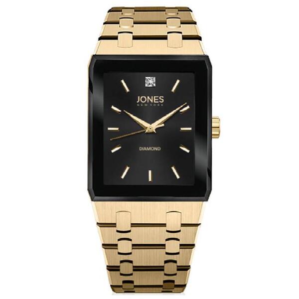 Mens Jones New York Gold-Tone Bracelet Watch - 50471G-42-G27 - image 