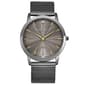 Mens Perry Ellis Gunmetal Diamond Mesh Watch - PE0007GU.UK - image 1