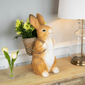 Northlight Standing Bunny Carrying a Basket Garden Statue - image 2