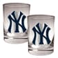 MLB New York Yankees 2pc. Rocks Glass Set - image 1