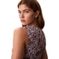 Womens Calvin Klein Sleeveless V Neck Speckled Shift Dress - image 4