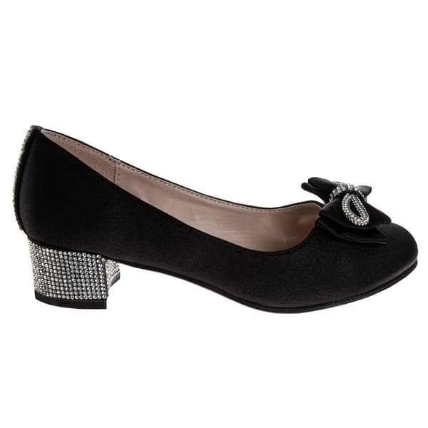 Little Girls Badgley Mischka Dress Pumps with Bow