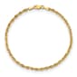 Gold Classics&#8482; 2.8mm. 14k Semi Solid Rope Chain Necklace - image 2