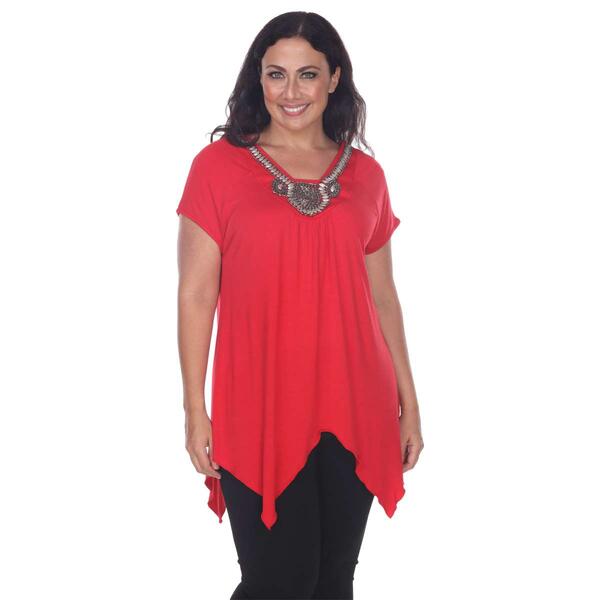 Plus Size White Mark Fenella Tunic - image 