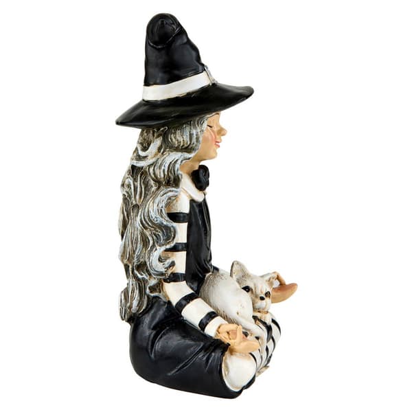 National Tree 5in. Yoga Witch Tabletop Decoration