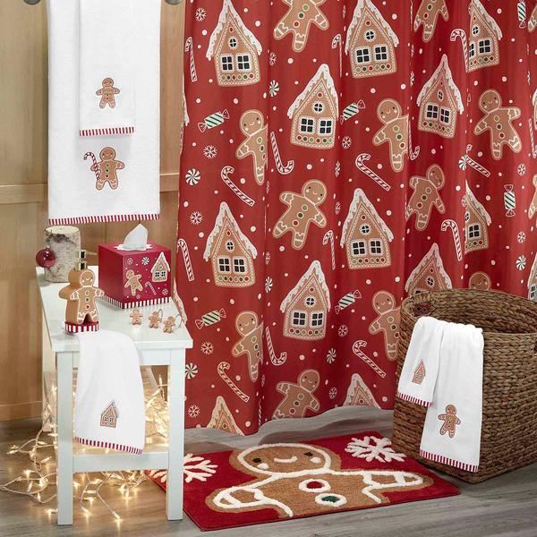 Avanti Gingerbread Man Bath Collection