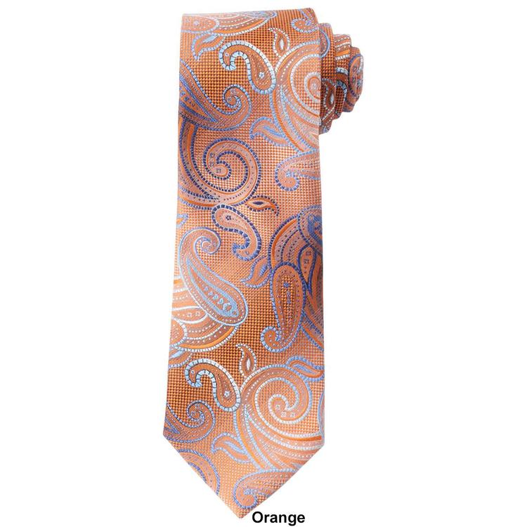 Mens Architect® Stone Paisley Tie