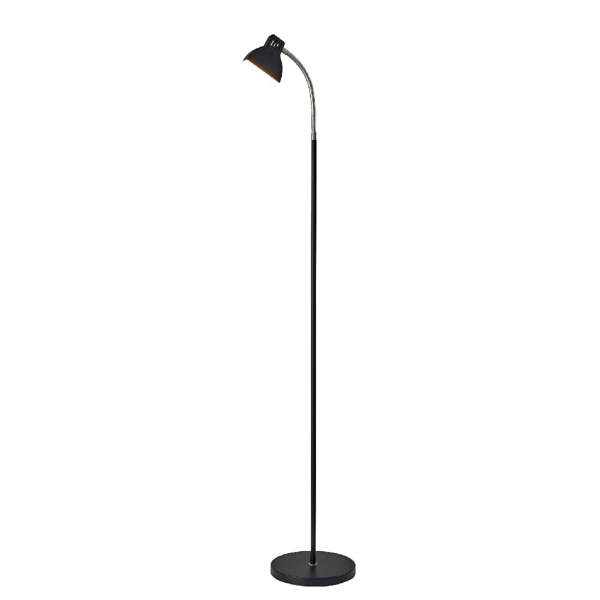 Simplee Adesso Slender LED Black Floor Lamp