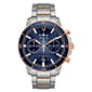 Mens Bulova Marine Star Two-Tone Blue Dial Bracelet Watch -98B301 - image 1