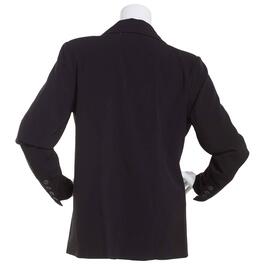 Juniors Leighton Bi Stretch Solid Double Breasted Blazer