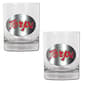 NCAA Maryland Terrapins 2pc. Rocks Glass Set - image 1