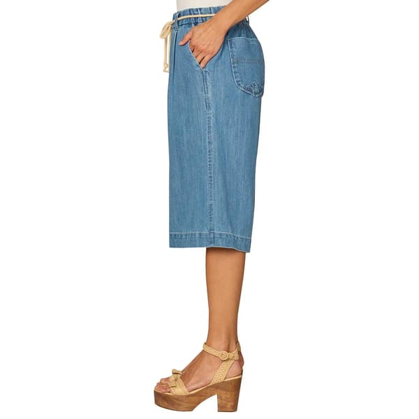 Womens Democracy "Ab" Leisure Skyrise Relaxed Rope Belt Shorts