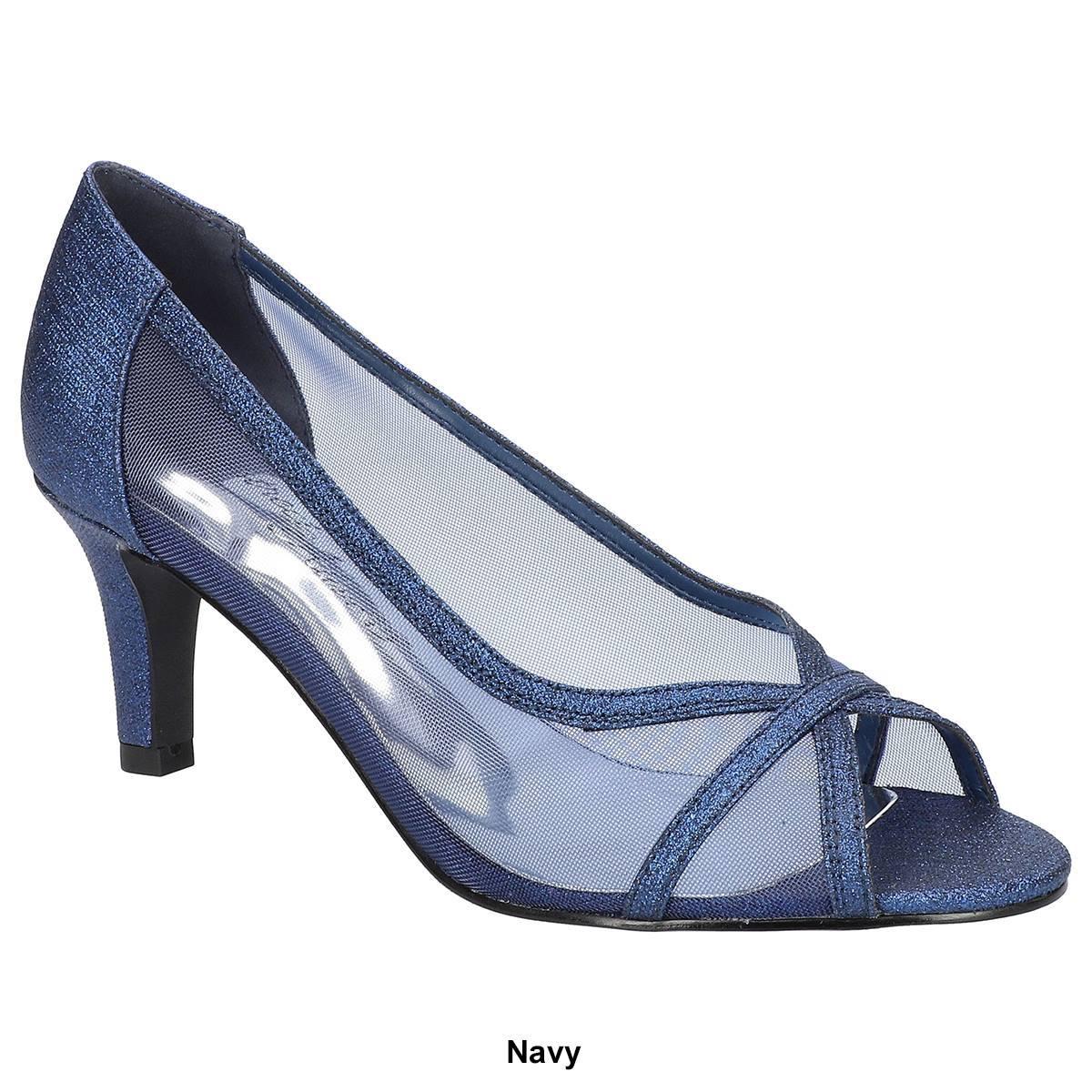 Womens Easy Street Picaboo Peep Toe Pumps