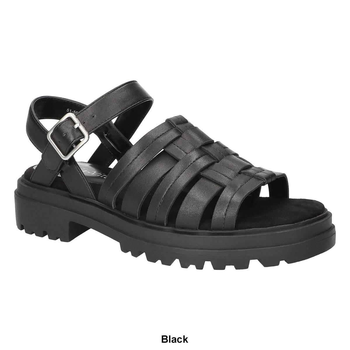 Womens Bella Vita Loni Lug Sole Fisherman Sandals