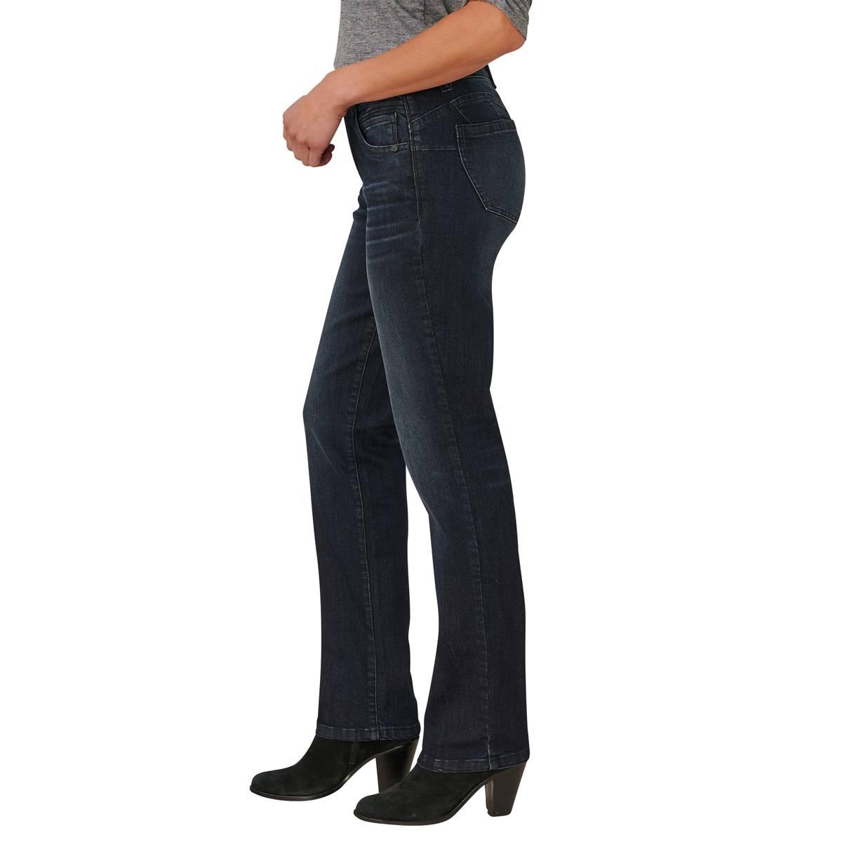 Womens Democracy “Ab”solution® Straight Leg Artisanal Tall Jeans