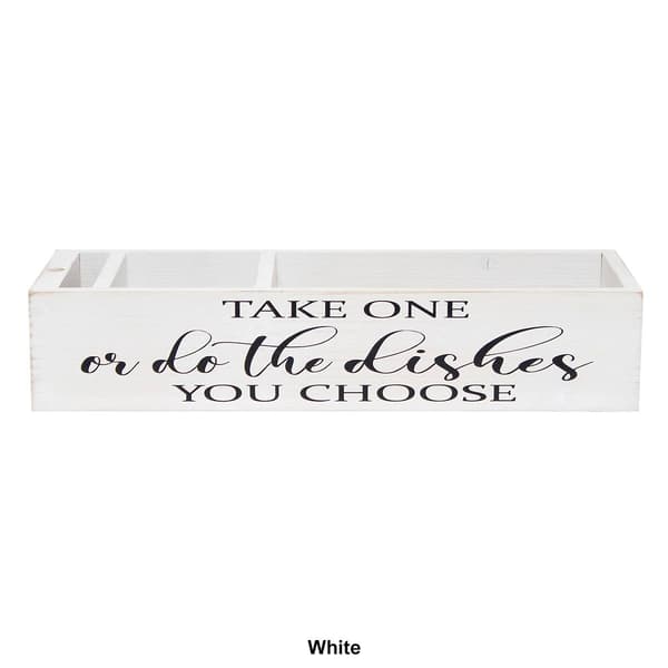 Elegant Designs Pantry Picks Farmhouse Countertop Organizer