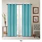 J&V Textiles Denver Embossed Blackout Grommet Curtain Panels - image 10