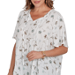 Plus Size Emaline Verde Grove II Tie Neck Floral Blouse - image 5