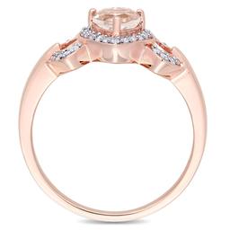Gemstone Classics™ 10kt. Rose Heart Linked Ring