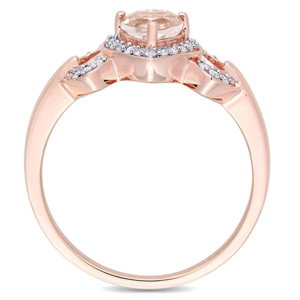 Gemstone Classics™ 10kt. Rose Heart Linked Ring