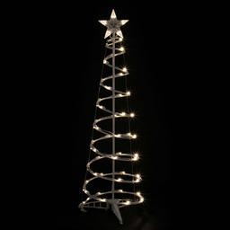 Northlight Seasonal 4ft. Warm White LED Spiral Cone Tree