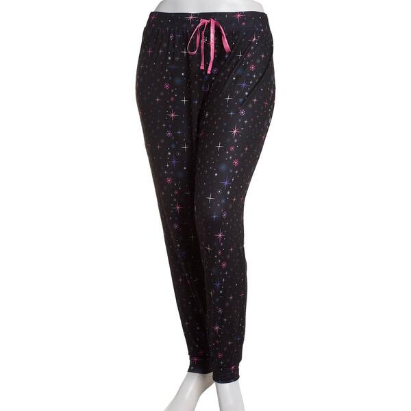 Juniors Dollhouse Star Night Joggers Pajama Pants - image 
