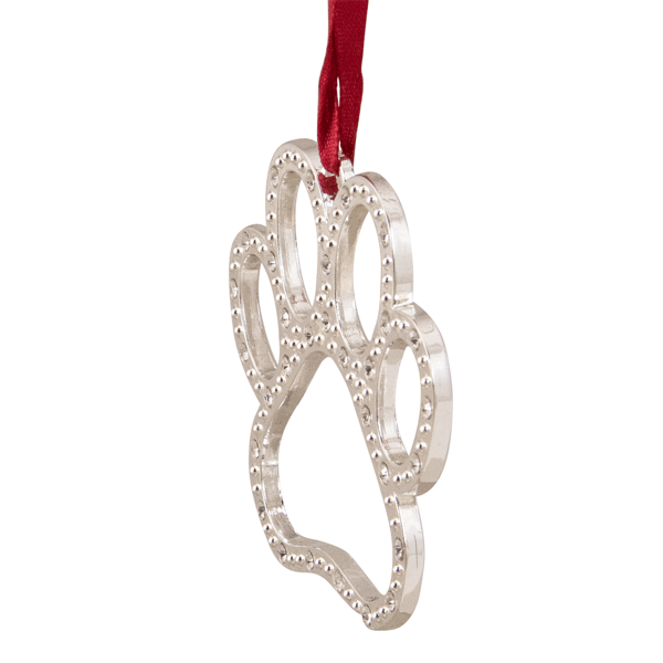 Northlight Paw Christmas Ornament with European Crystals
