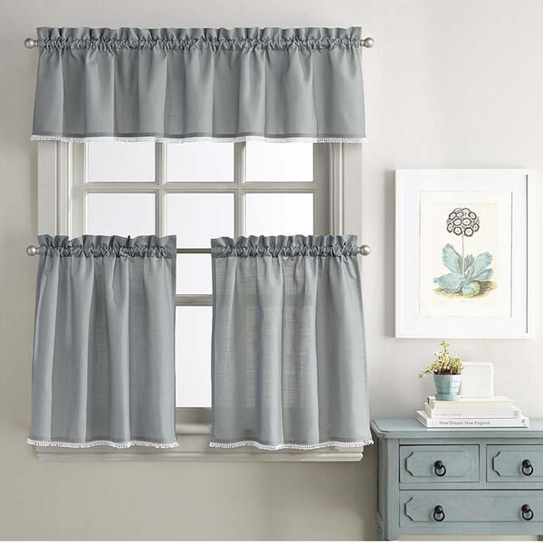 Chiffon Chloe Tier Curtains - image 