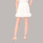 Womens Cece Double Ruffle Textured Pull On Mini Skirt - image 4