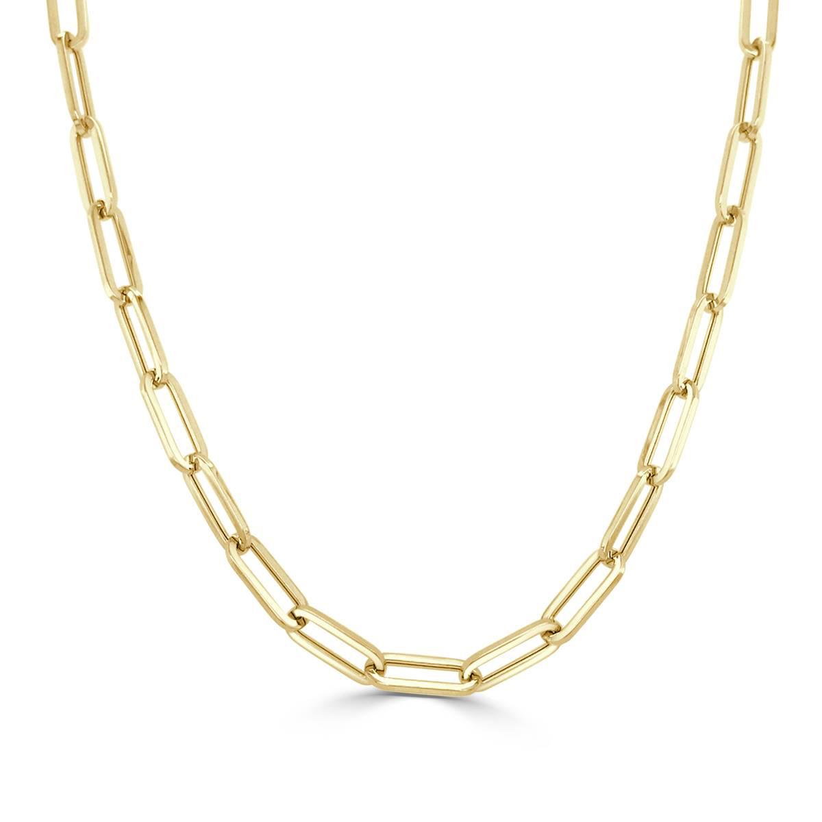 Gold Classics™ 14kt. Gold Paperclip Chain Necklace
