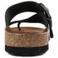 Womens White Mountain Harley Comfort Nubuck Slide Footbed Sandals - image 4