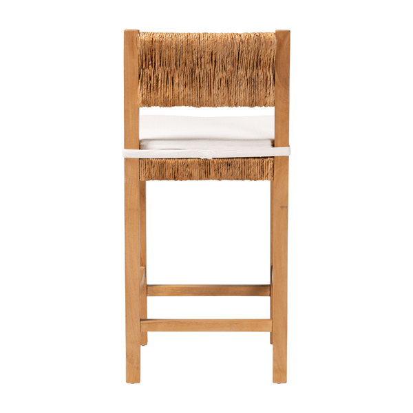 bali & pari Pava Woven Seagrass Counter Stool