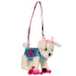 Girls Poochie & Co. Mindy Maltese Glitter Heart Plush Purse - image 1