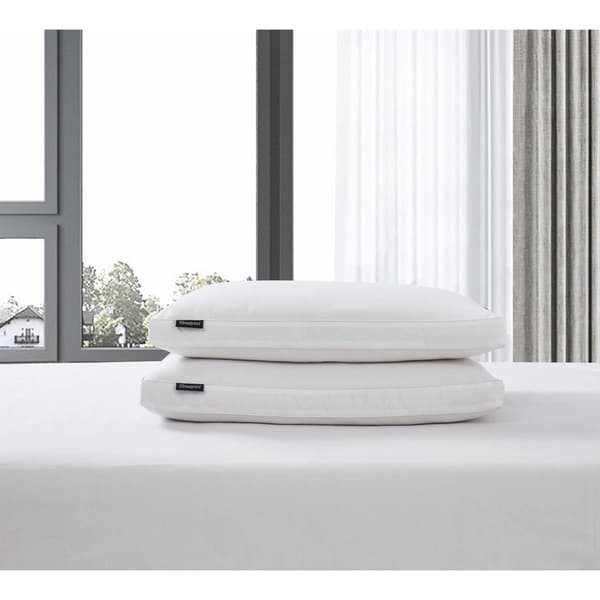 Beautyrest&#40;R&#41; Firm 233TC 2pk. Feather and Down Fiber Pillow - image 