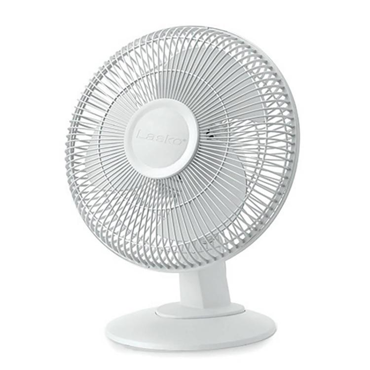 Lasko 12in. 3-Speed Oscillating Table Fan with Tilt-Back