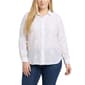 Plus Size NY Collection Long Sleeve Beach Theme Embroidered Tuwa - image 1